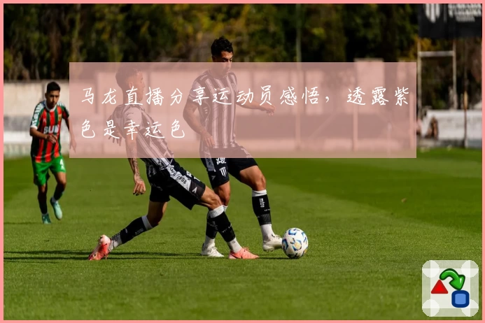 马龙直播分享运动员感悟，透露紫色是幸运色